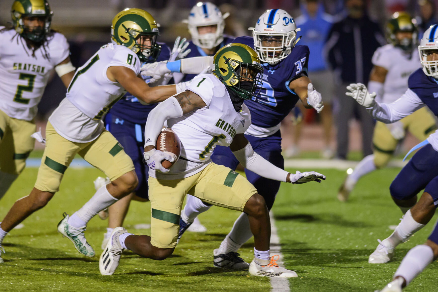 Grayson Rams vs. Denmark Danes, Friday, November 19, 2021, in Alpharetta, GA